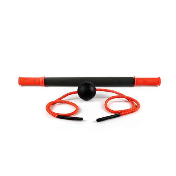 The Back Muscle Care Kit Featuring The Original 18 and Tiger Ball 2.6 massage-on-a-rope to work out muscle knots and relieve sore muscles in the back, shoulders, glutes, and other hard-to-reach muscles.