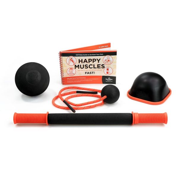 The Founder’s Favorite Muscle Care Kit offers all of Tiger Tail’s amazing tools to massage your whole body from head to toe, help relieve sore muscles, soothe stress, and tension, and recover.