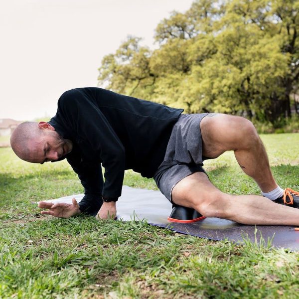 The Curve Ball Stationary Foam Roller IT Band Massage