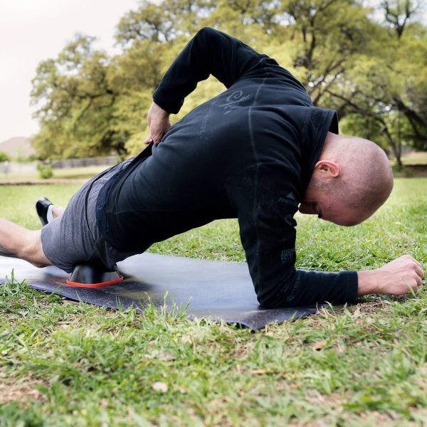 The Curve Ball Stationary Foam Roller Thigh Massage