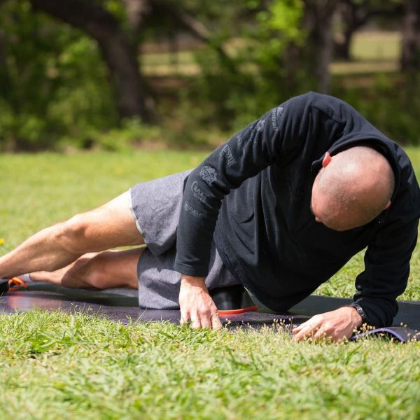 The Curve Ball Stationary Foam Roller Hip Massage