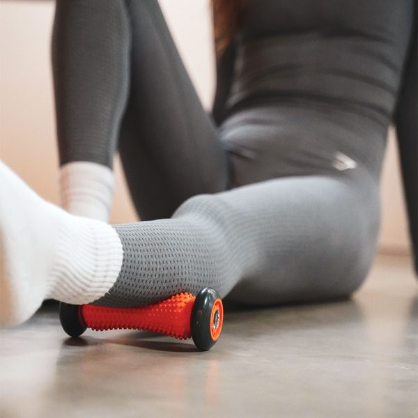 Calf Massage Roller with Tiger Footsie