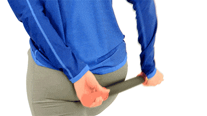 TigerTail_Buttock-1 The Original 18" Handheld Foam Roller Glutes Massage Animated