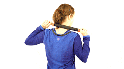 TigerTail_Neck2-1 The Original 18" Handheld Foam Roller Neck Massage Animated