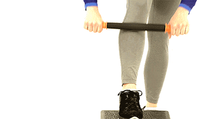 TigerTail_Shin-1 The Original 18" Handheld Foam Roller Shin Massage Animated