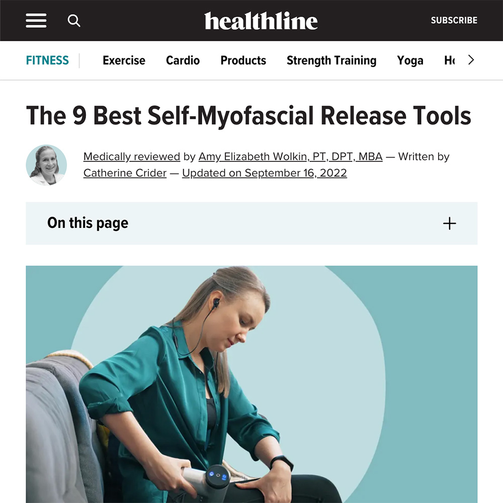 Healthline — The 9 Best Self-Myofascial Release Tools