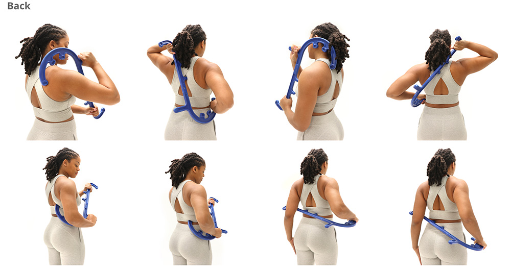 The Tiger Cane Massage Hook is a great way to relieve Upper and Lower Back Muscles