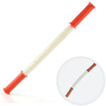 The Stick Bendy 18 with 8 beads. This massage roller stick can bend.