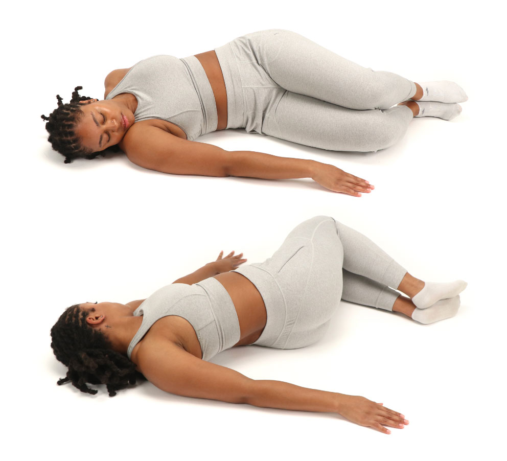 Low Back - Supine Spinal Twist