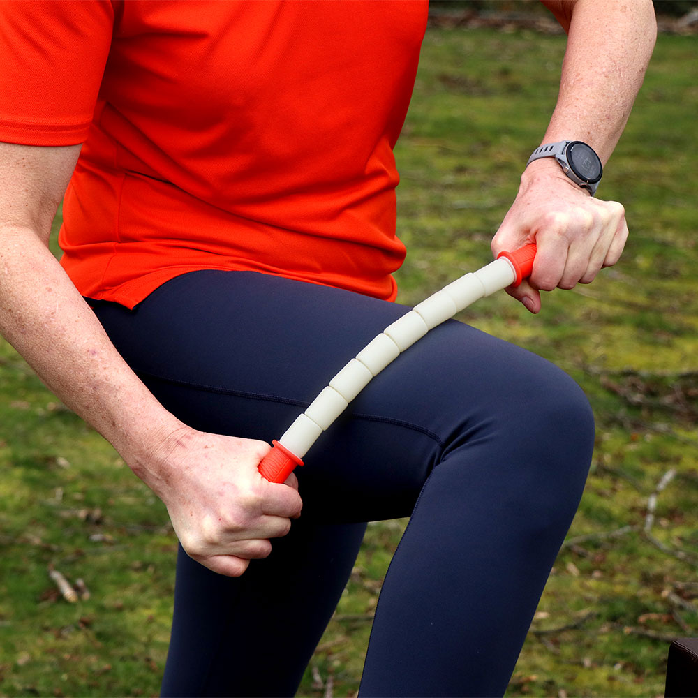 The Stick™ - Bendy™ 18”: Designed with a flexible core that bends and flexes under pressure. Ideal for neck, shoulder, arms, and legs.
