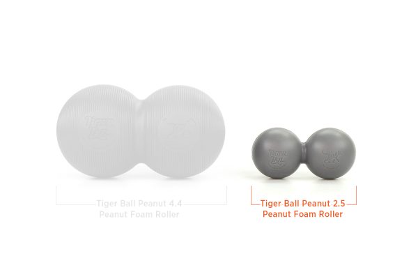 Tiger Ball Peanut 2.5 Size Comparison
