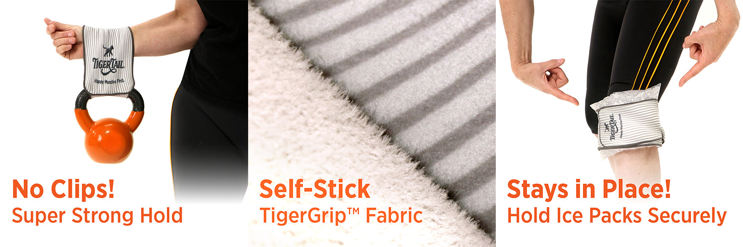 Tiger Wraps Self-Sticking No Clips Compression Wraps Features