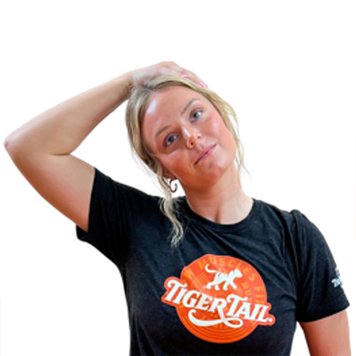Neck Tilts/Side Stretches: Relieves tension in the side of your neck.