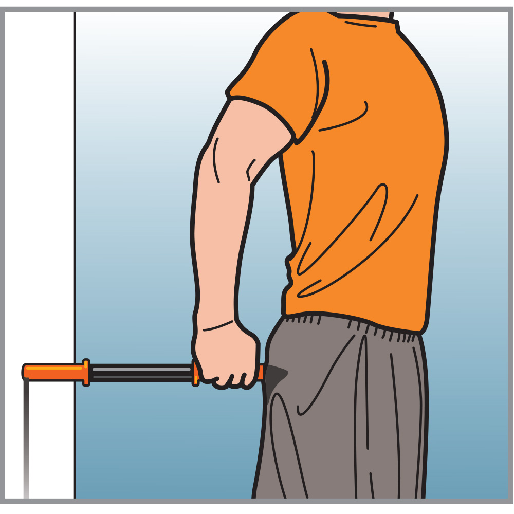 Using The Original® 18” Foam Roller Massage Stick to apply pressure to your glutes and piriformis can help to release tension and break up trigger points. Focus on tender spots and roll slowly and gently.