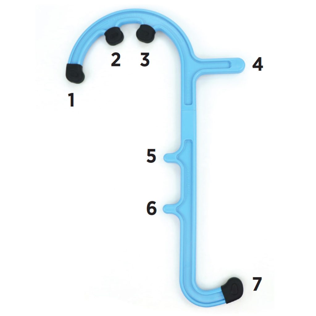 Tiger Cane Knot Buster Knobs