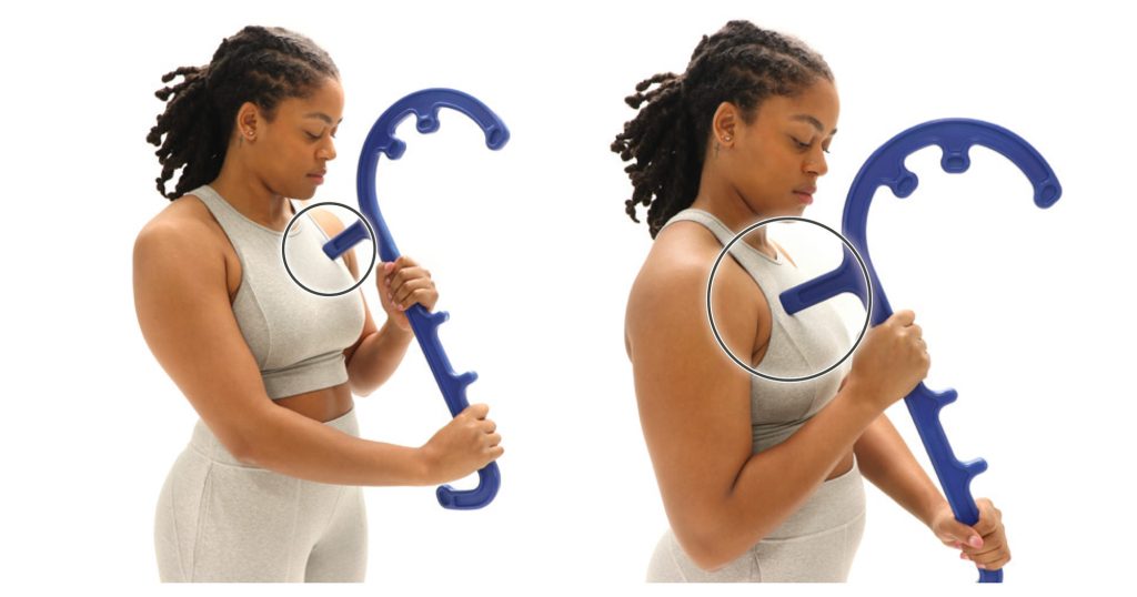 Tiger Cane Massage Hook Chest Massage