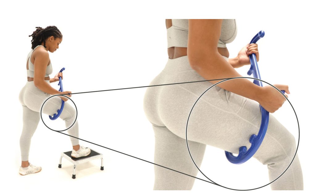 Tiger Cane Massage Hook Hamstring Massage