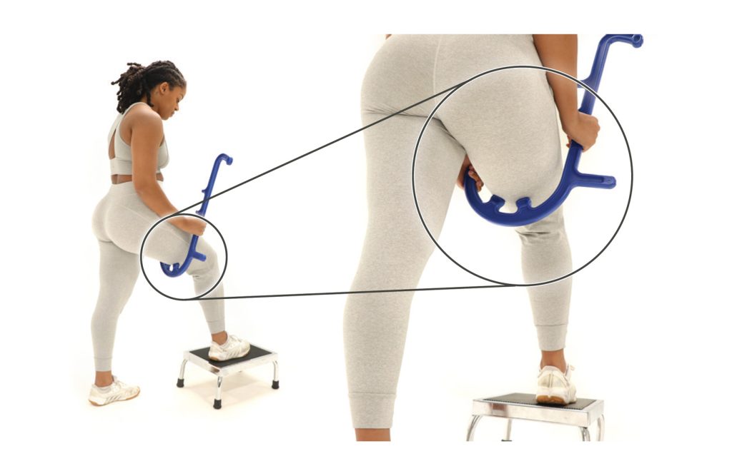 Tiger Cane Massage Hook Hamstring Massage