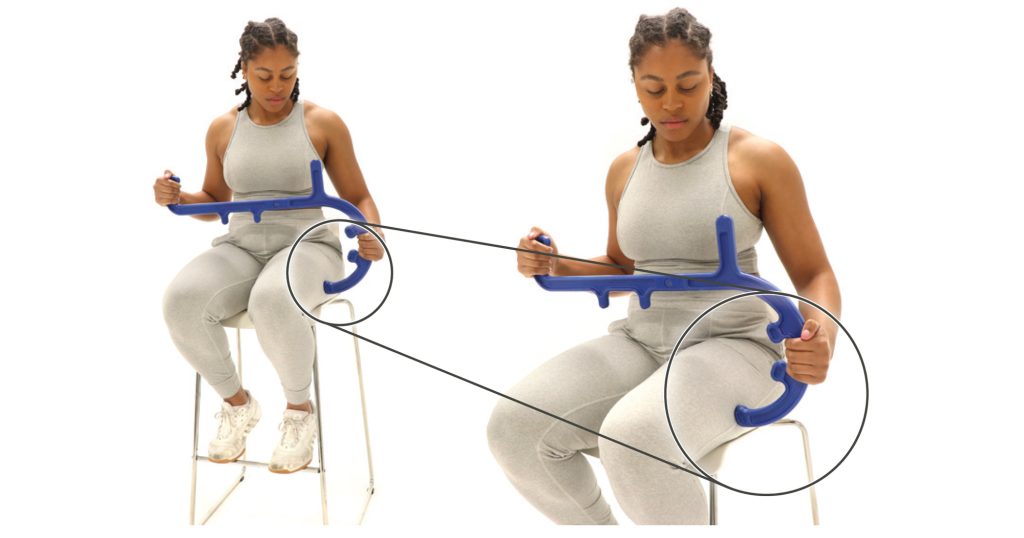 Tiger Cane Massage Hook IT Band Massage