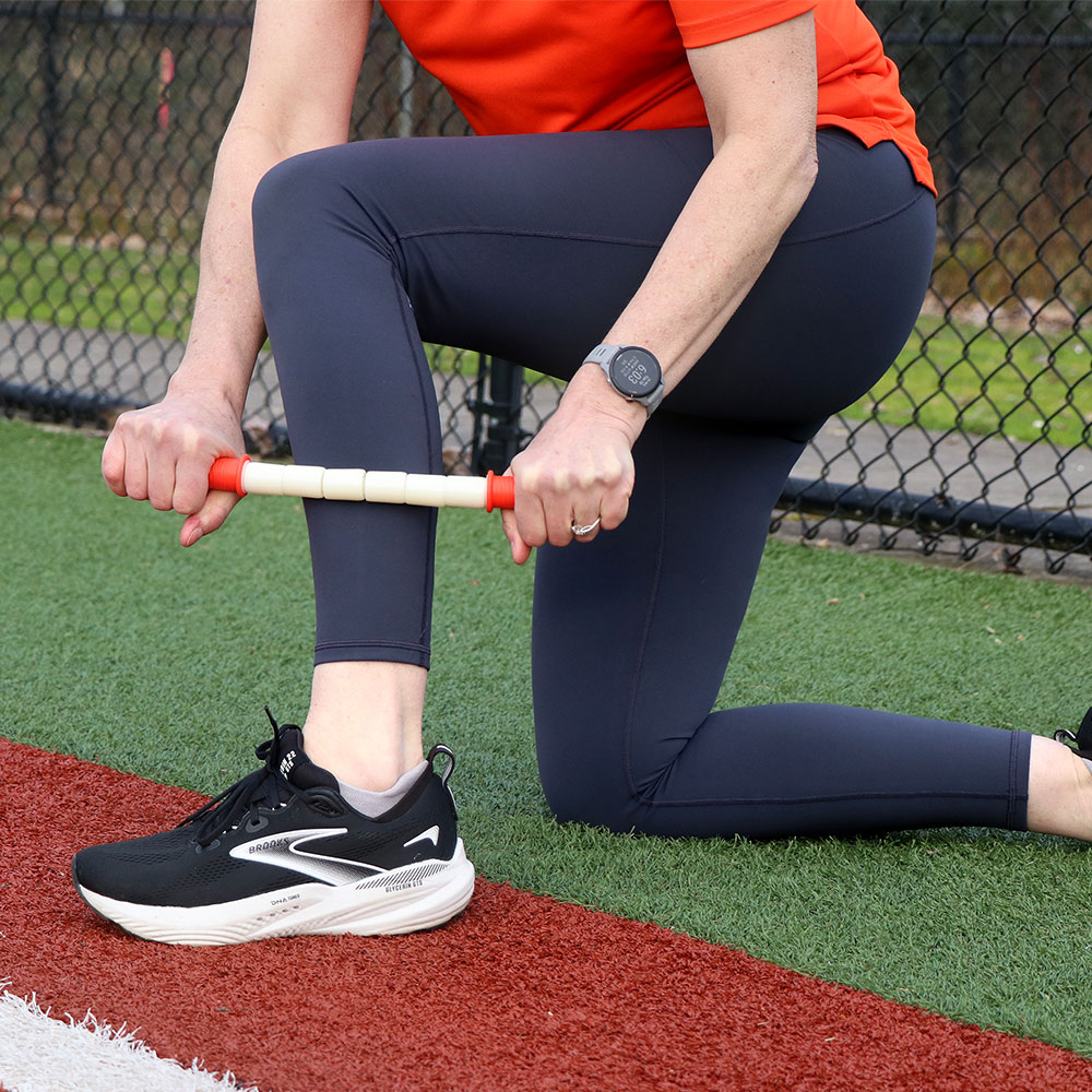 The Bendy 15 is a versatile massage stick crafted for focused muscle relief