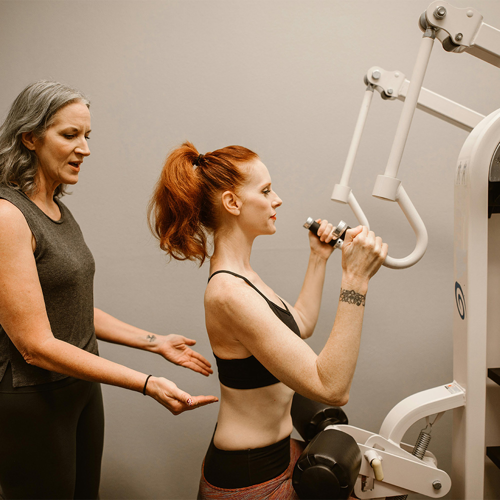 Strengthening weak support muscles Studies show neck and shoulder strengthening reduces chronic pain and improves quality of life