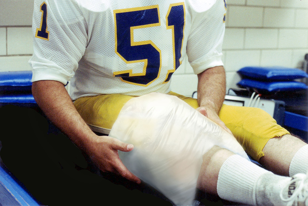 Cold therapy is your go-to choice in the first hours/days after an injury or flare-up with swelling.