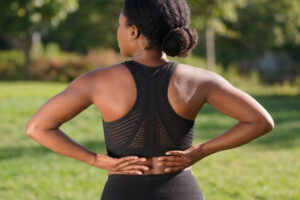 Knots in Lower Back above the buttocks
