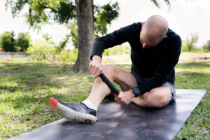Tiger Tail The Original 11 Calf Muscle Massage Rolling